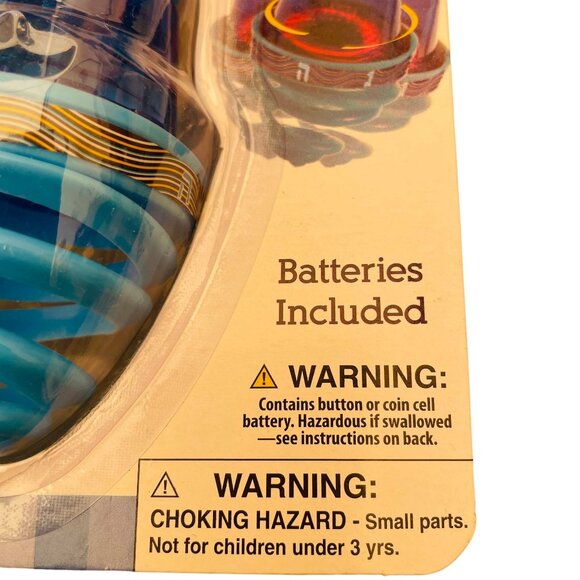 Bouncing Dreidel Toy With Lights Up & Spinning Action Ages 3+ Batteries Includ - Picture 4 of 8